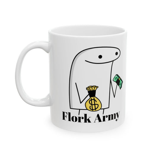 Flork  Army Ceramic Mug, (11oz, 15oz)